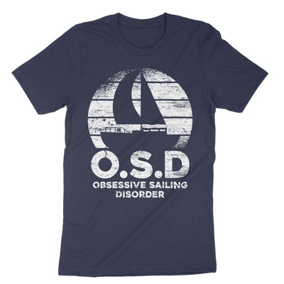 Navy OSD Obsessive Sailing Disorder T-Shirt#color_navy
