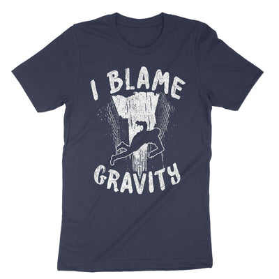 Navy I Blame Gravity T-Shirt#color_navy