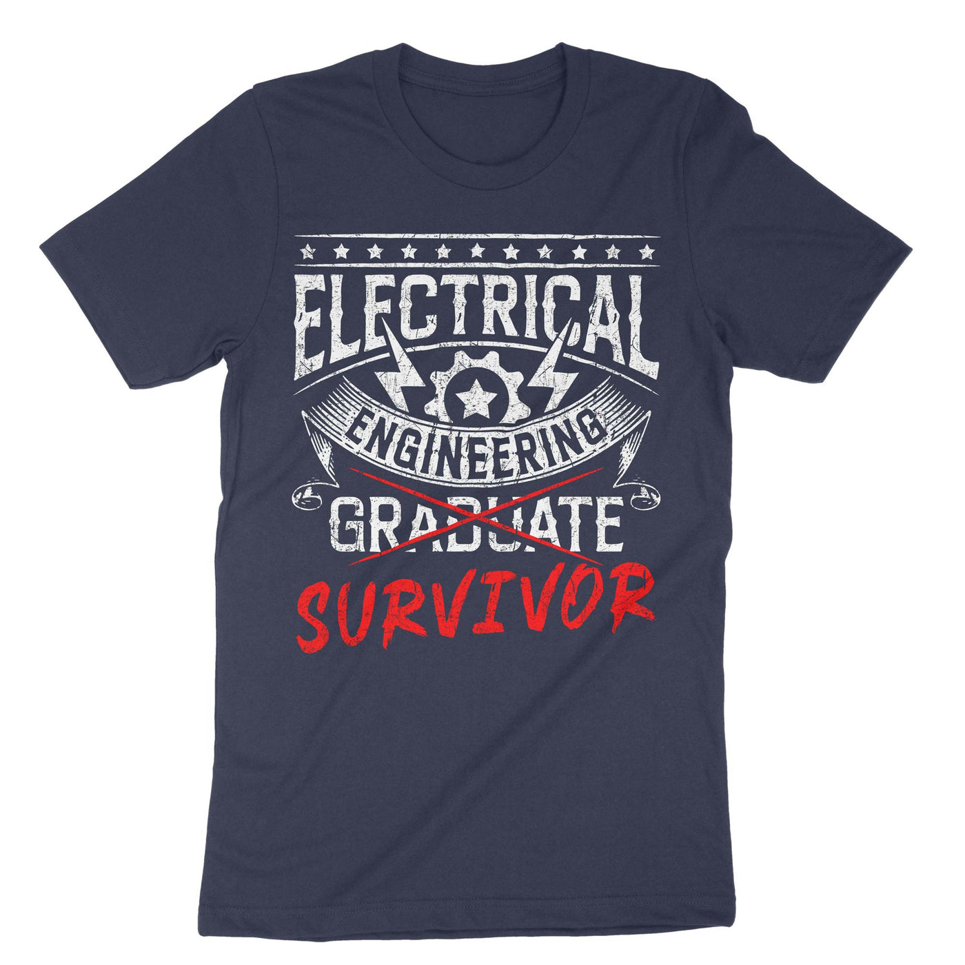 Navy Electrical Engineering Survivor T-Shirt#color_navy