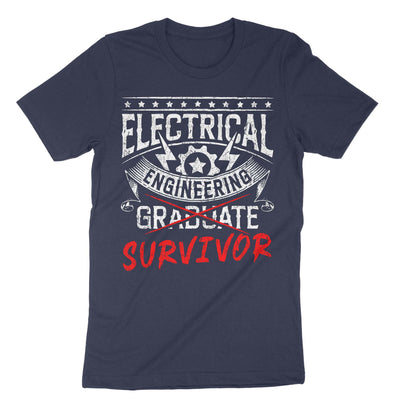 Navy Electrical Engineering Survivor T-Shirt#color_navy