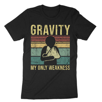 Black Gravity My Only Weakness T-Shirt#color_black