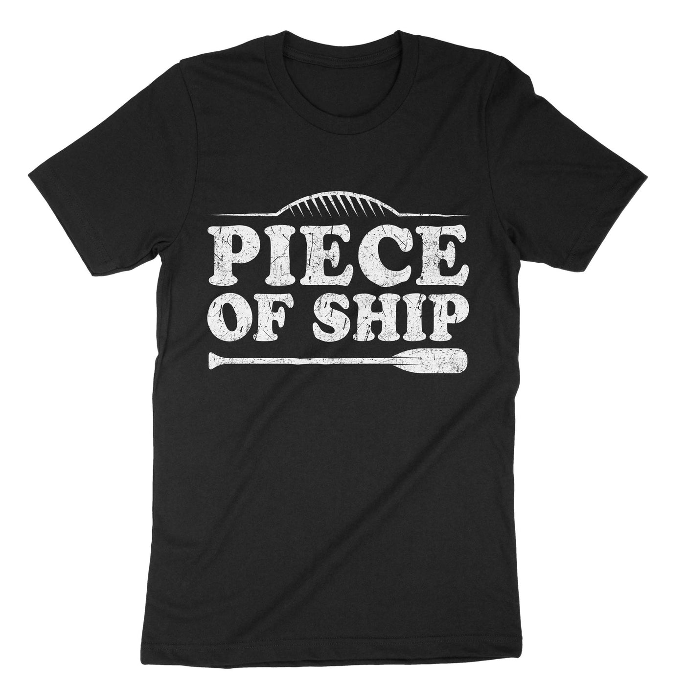 Black Piece Of Ship T-Shirt#color_black